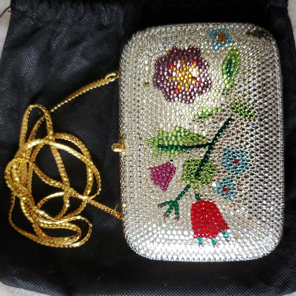 Sequin evening bag